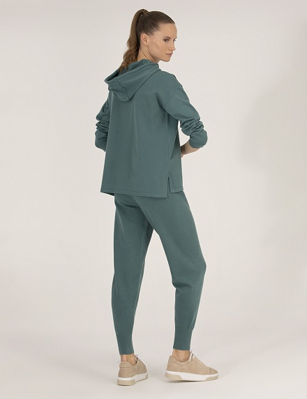 Брюки трикотажные зауженные - G022SZ0TP0ADEN-P Брюки спорт. жен. (VR154, S)