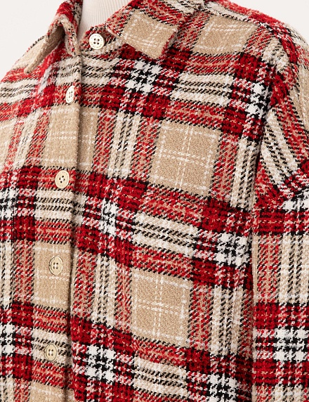 Рубашка теплая прямого кроя - G022SZ0040KENTIA Сорочка жен. (VR030, 42)