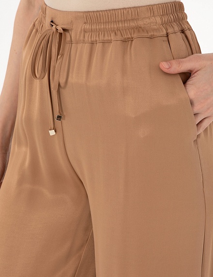Брюки широкие на кулиске - G022SZ0780YUNA_P Брюки жен. (VR029, 32)