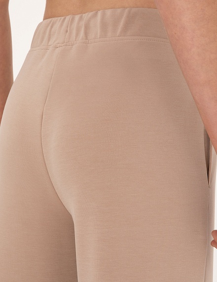 Брюки спортивные со шнуровкой прямые - 