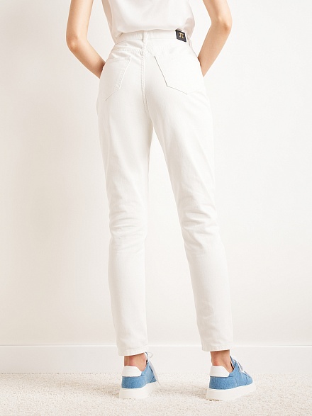 Джинсы свободного кроя с высокой посадкой зауженные - G072SZ0800R-LUNA Джинсы жен. (VR013, 44)