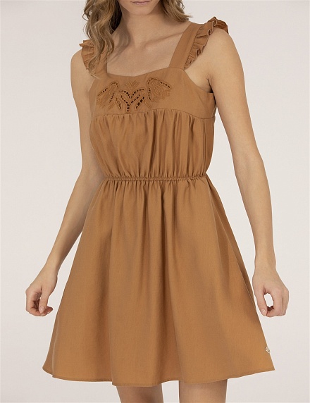 Платье мини без рукавов расклешенное - G022SZ0320NEVIL Платье жен. (VR015, 42)