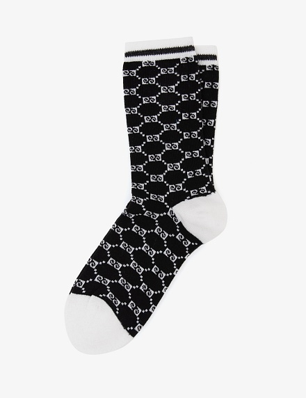 Носки высокие с узором - A022SZ013SKTSK24YENILOGOLUSKT Носки жен. (VR046, 36_40)