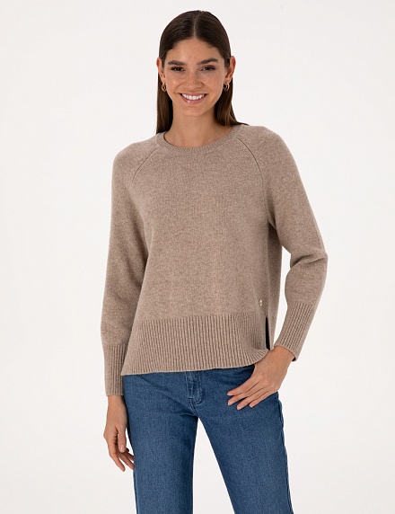 Джемпер из шерсти с добавлением шелка и кашемира - G022SZ0TK0SANYA Кофта жен. (VR052, M)