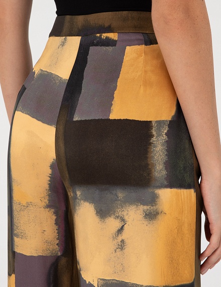 Брюки широкие с вискозой - G022SZ0780KAI_P Брюки жен. (VR043, 32)