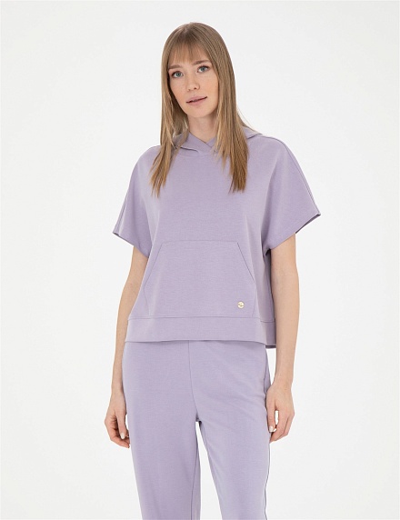 Худи с коротким рукавом - G022SZ0820HARPI Толстовка жен. (VR034, L)