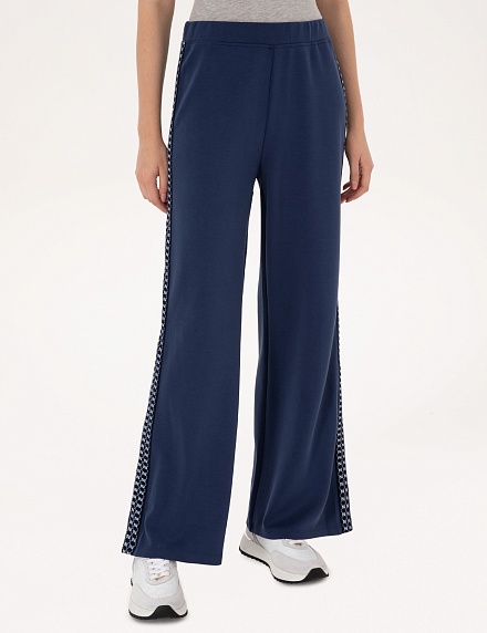 Брюки на резинке широкие - G022SZ0OP0HONA_P Брюки спорт. жен. (VR033, S)