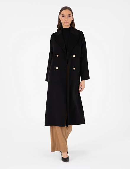 Пальто двубортное с добавлением шерсти прямое - G022SZ0KS0JOSE Куртка жен. (VR046, 36)