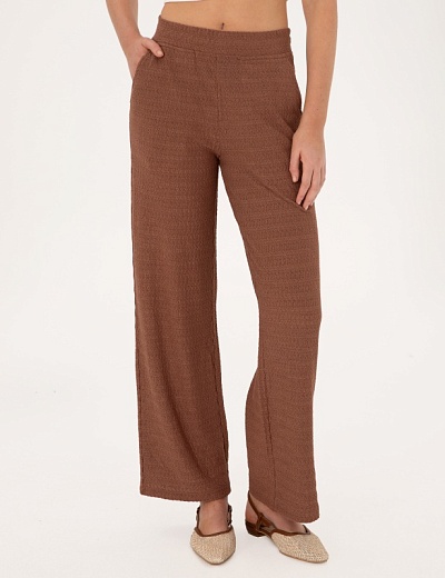 Брюки на резинке прямые - G022SZ0OP0TEGU_P Брюки спорт. жен. (VR029, S)