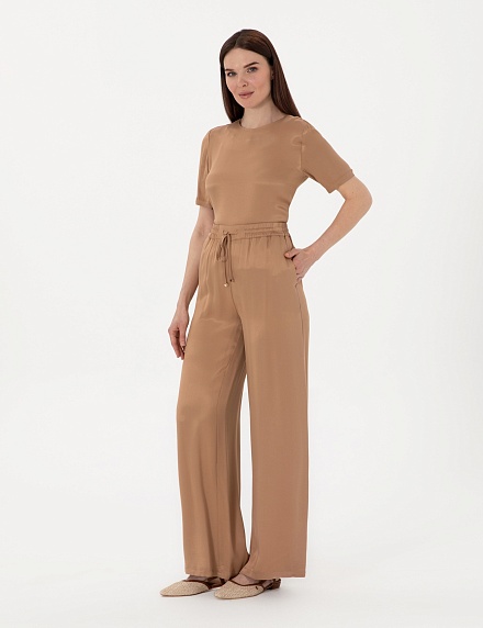 Блузка с коротким рукавом - G022SZ0040YUNA_B Сорочка жен. (VR029, 32)