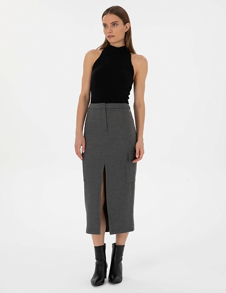 Юбка-карандаш с боковыми карманами - G022SZ0980MINOS Юбка жен. (VR006, 34)