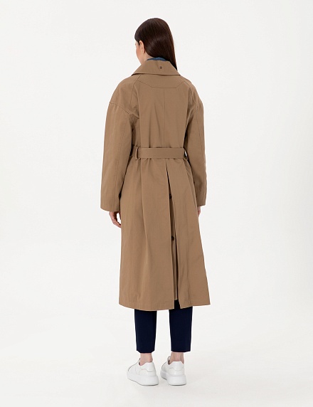 Плащ однобортный с поясом - G022SZ0KS0KRANC Куртка жен. (VR015, 32)