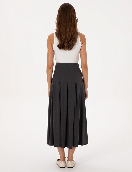 Юбка миди в складку - G022SZ0980FAMOS Юбка жен. (VR006, 36)