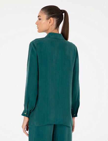 Рубашка прямого кроя - G022SZ0040PARENSO_G Сорочка жен. (VR079, 40)