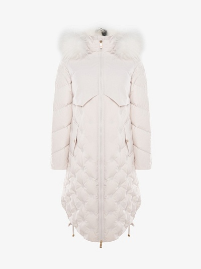 Пуховик стеганый со съемным капюшоном - G022SZ0KS0RETAS023K-R Куртка жен. (VR049, 34)