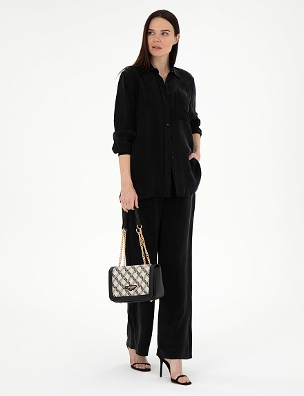 Рубашка с нагрудным карманом прямого кроя - G022SZ0040PARENSO_G_25Y Сорочка жен. (VR046, 34)