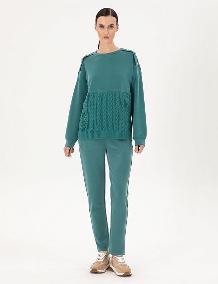 Свитшот комбинированный - 