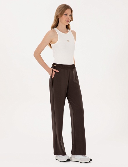 Брюки на резинке широкие - G022SZ0OP0PARS_P Брюки спорт. жен. (VR029, XS)