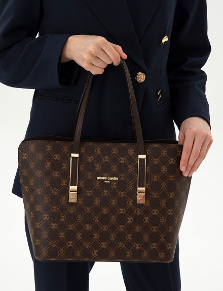 Сумка тоут из экокожи - A022SZ057OMUZIY25_10019 Сумка жен. (VR029)