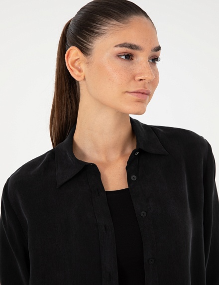 Рубашка прямого кроя - G022SZ0040PARENSO_G Сорочка жен. (VR046, 34)