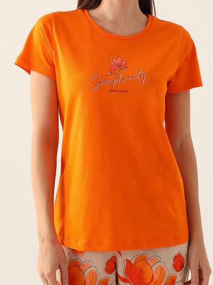 Пижама со штанами и футболкой - G022SZ0HFP028813_IY24 Костюм дом. жен. Бельевое изделие (VR051, XL)