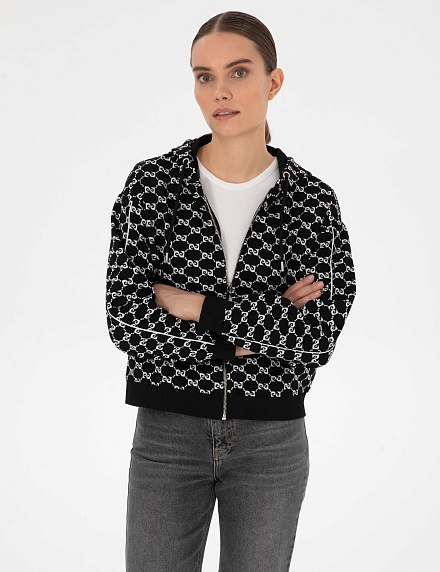 Толстовка на молнии с капюшоном - G022SZ0820OZBU_H Толстовка жен. (VR046, XL)
