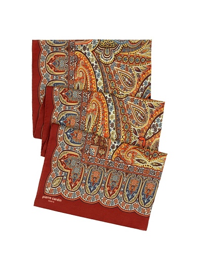 Шарф из смеси шелка и хлопка - A022SZ093SALSOHNI Шарф жен. (VR051)