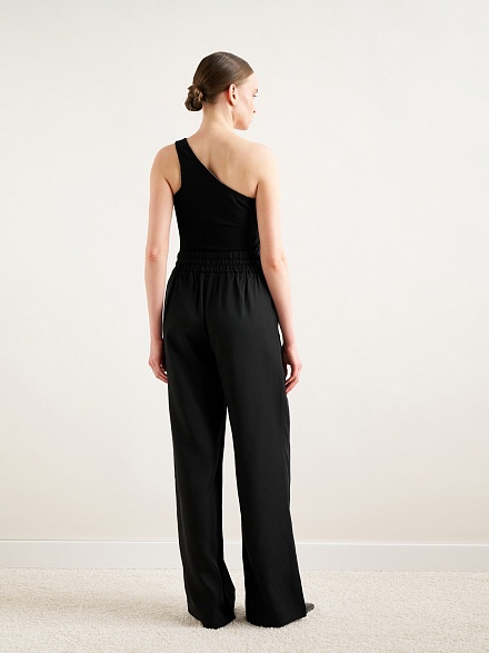 Брюки на кулиске широкие - G022SZ0780PAREMI Брюки жен. (VR046, 40)