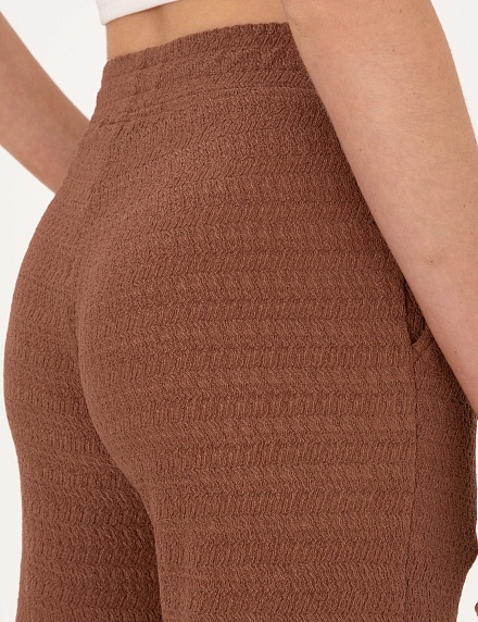 Брюки на резинке прямые - G022SZ0OP0TEGU_P Брюки спорт. жен. (VR029, S)