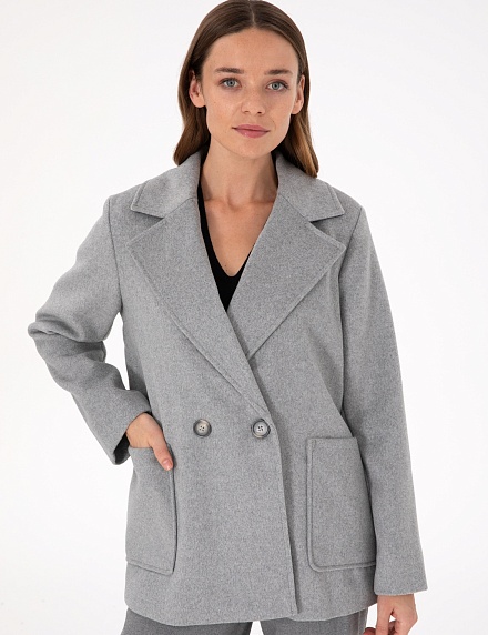 Пальто укороченное с добавлением шерсти - G022SZ0KS0MARANO Куртка жен. (VR024, 40)