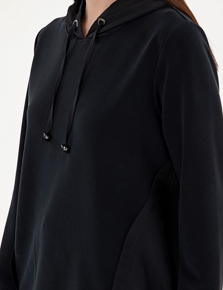 Худи с кулиской по низу - 