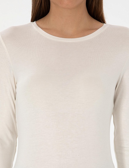 Лонгслив базовый - G022SZ0110SEMUSE Футболка жен. (VR019, XS)