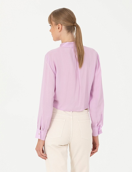 Рубашка с завязками укороченная - G022SZ0040LISA Сорочка жен. (VR034, 42)