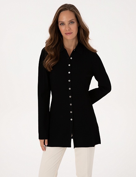 Кардиган на пуговицах удлиненный - G022SZ0TH0GESSI_K Кардиган жен. (VR046, S)