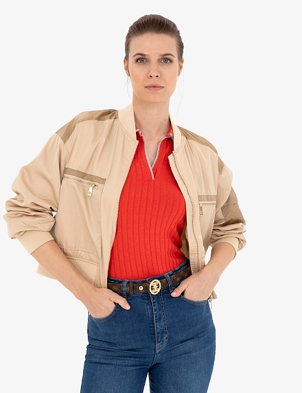 Ремень из экокожи с логотипом - A022SZ016KLSIY24_K77 Ремень жен. (VR029, 90)