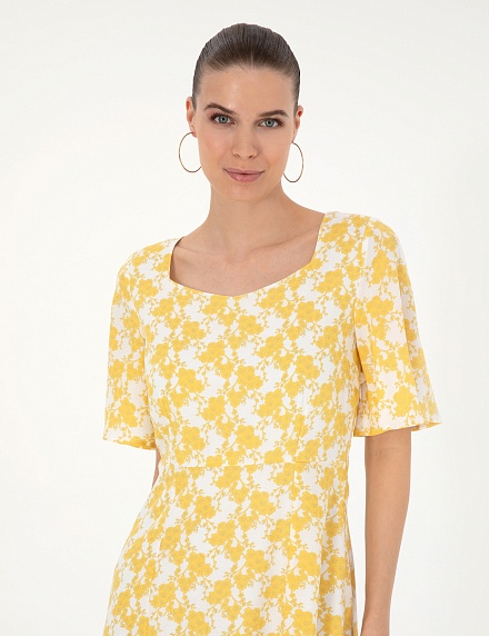 Платье миди из вискозы - G022SZ0320SOPHI Платье жен. (VR044, 32)