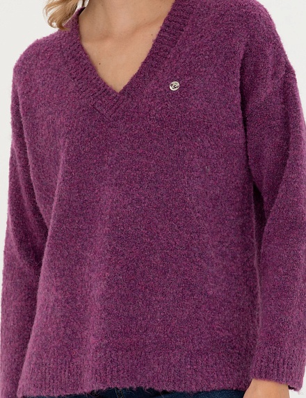 Свитер с добавлением шерсти - G022SZ0TK0UZAY Кофта жен. (VR037, XS)