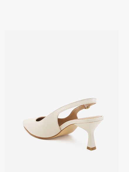 Туфли-слингбэки кожаные - S072SZ0330Y25FEYOT_P Обувь жен. (VR019, 36)