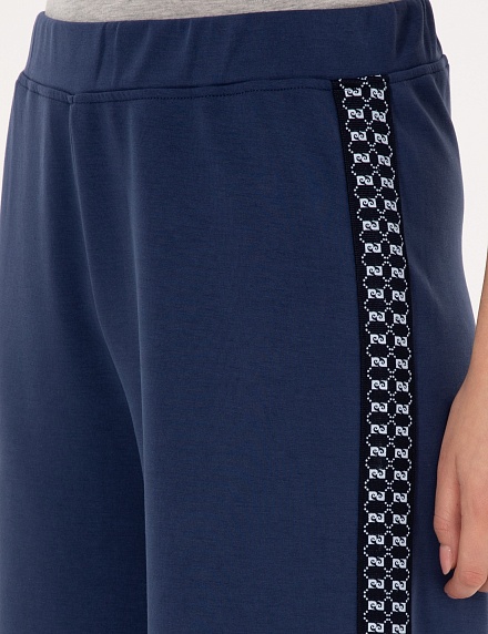 Брюки на резинке широкие - G022SZ0OP0HONA_P Брюки спорт. жен. (VR033, S)