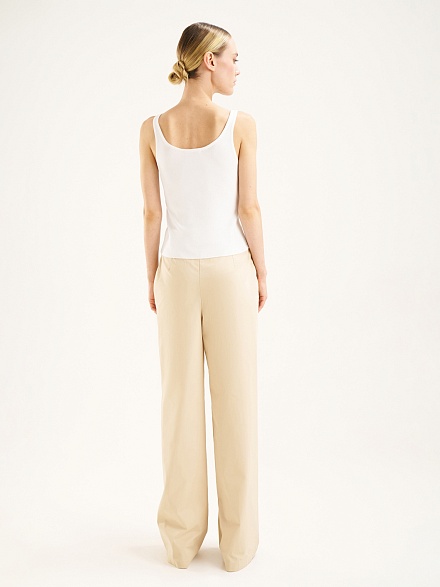 Топ с декоративной деталью - G022SZ0TK0ZEBI Кофта жен. (VR013, M)