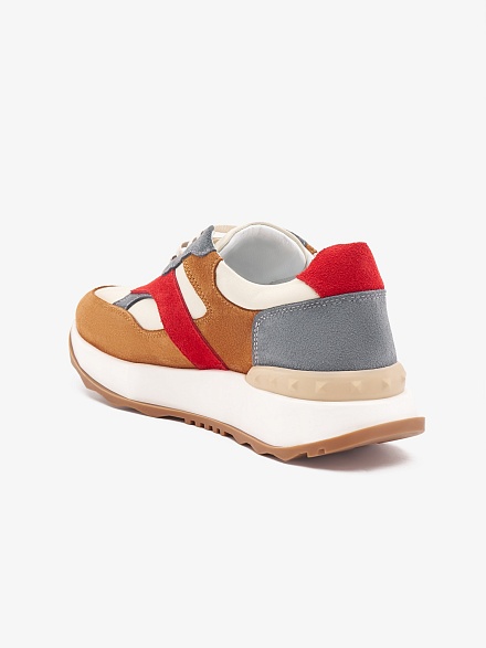 Кроссовки комбинированные из натуральной замши - S072SZ0330K23BULKADA-P Обувь жен. (VR099, 37)