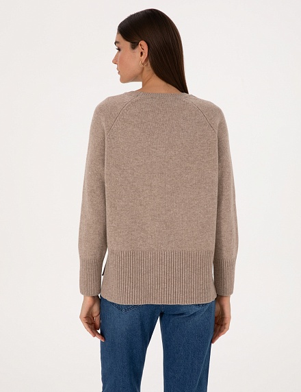 Джемпер с шерстью, шелком и кашемиром - G022SZ0TK0SANYA Кофта жен. (VR052, S)