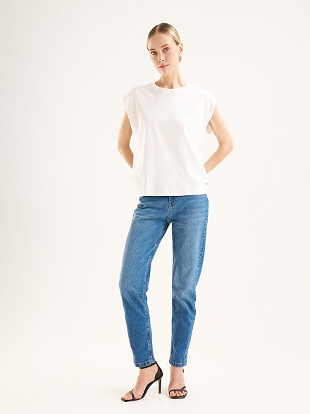 Футболка без рукавов - G022SZ0110CERA Футболка жен. (VR013, 2XS)