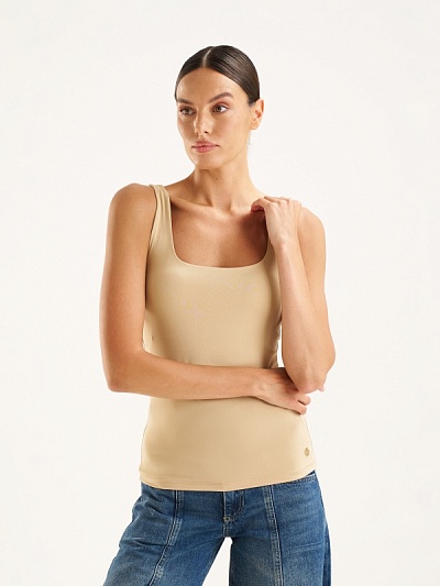 Топ в бельевом стиле - G022SZ0110SEDI Футболка жен. (VR011, XS)