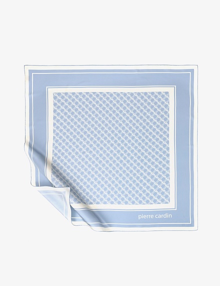 Платок шелковый с узором - A022SZ09393FOMKA Шарф жен. (VR249)