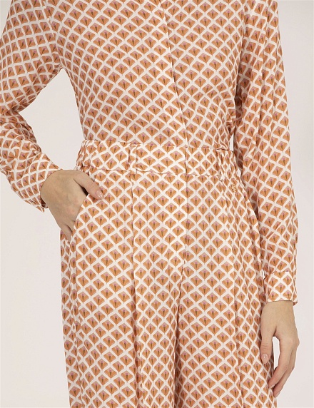 Брюки широкие из вискозы - G022SZ0780CEDRUS-P23Y Брюки жен. (VR222, 40)