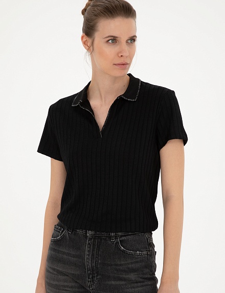 Футболка-поло трикотажная - G022SZ0110RINO Футболка жен. (VR046, 2XS)