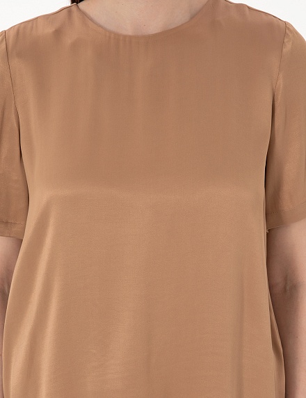 Блузка с коротким рукавом - G022SZ0040YUNA_B Сорочка жен. (VR029, 32)