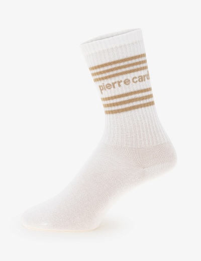 Носки высокие с контрастной полоской - A022SZ013SKTSK24TENISYAZILISKT Носки жен. (VR011, 36_40)