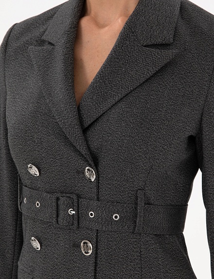 Платье-пиджак двубортное с поясом - G022SZ0320MISTY Платье жен. (VR006, 36)